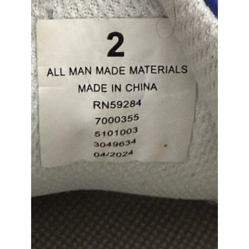The Children's Place Blue Black White Colorblock Sneakers Boy's 2